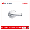Manija de puerta principal con embutir de seguridad Palanca de diseño Manija de baño de acero inoxidable Ska020