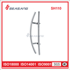 Tirador de puerta de vidrio de acero inoxidable 304 de precio de fábrica moderno barato de alta calidad chino SH110
