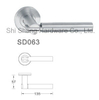 Tiradores de puerta con palanca de acero inoxidable para Interior Exterior de venta directa SD063
